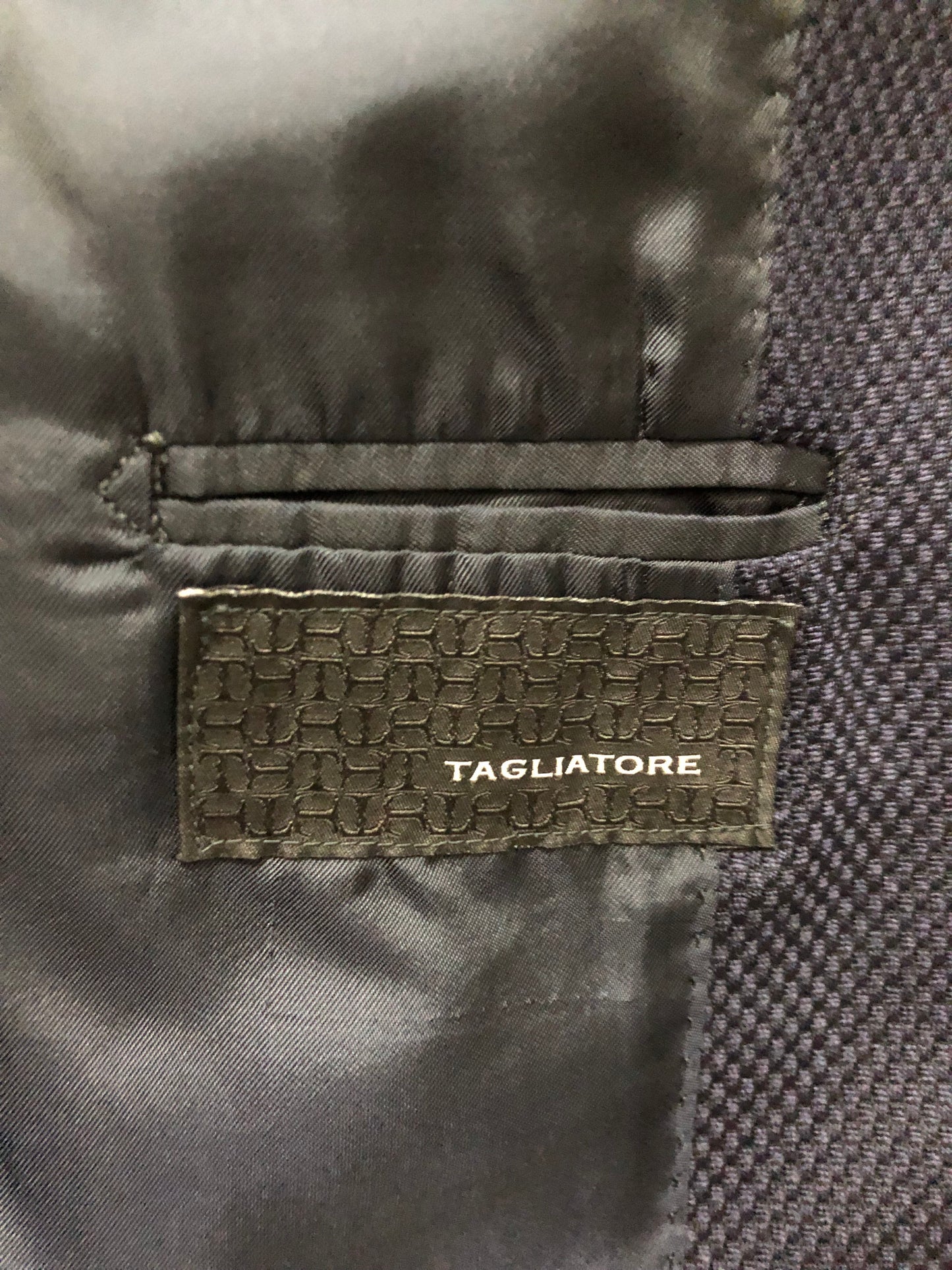 TAGLIATOREタリアトーレヴェスビオネイビージャケット44