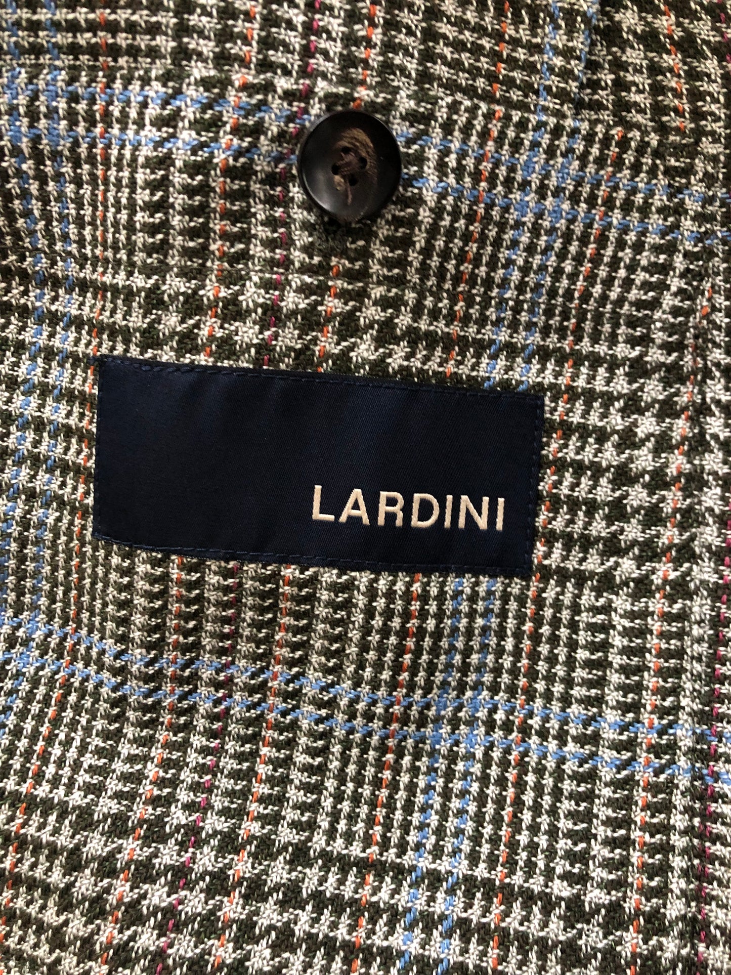 LARDINIラルディーニグレンチェックジャケット50