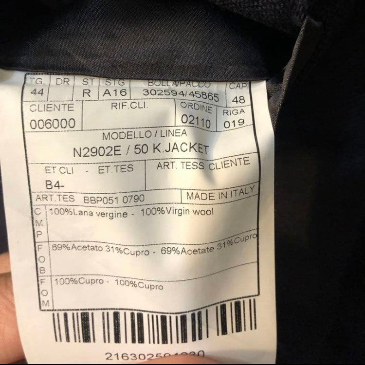 BOGLIOLIボリオリK j Jacketケージャケット44ネイビー