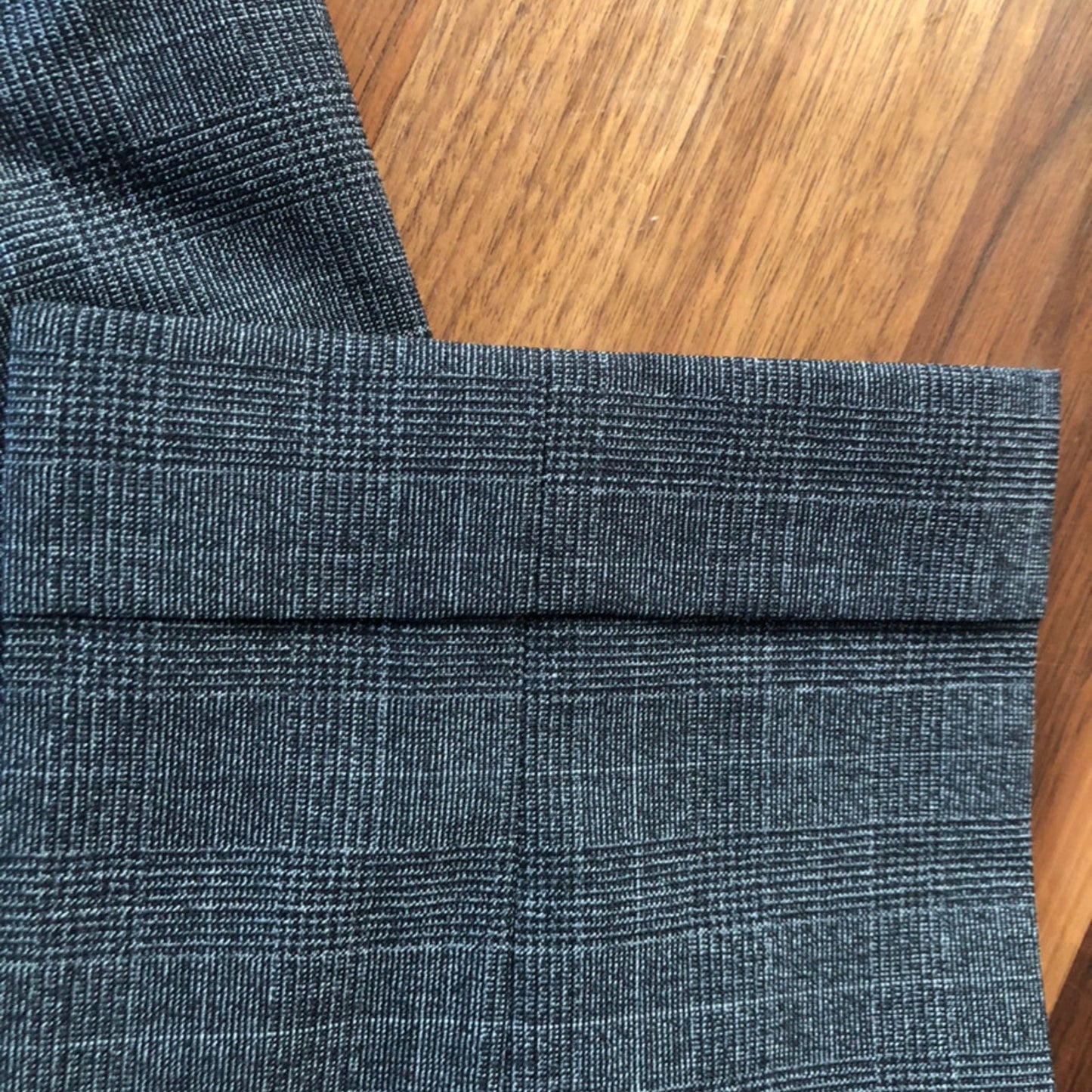 LARDINIラルディーニグレンチェックグレースーツ50