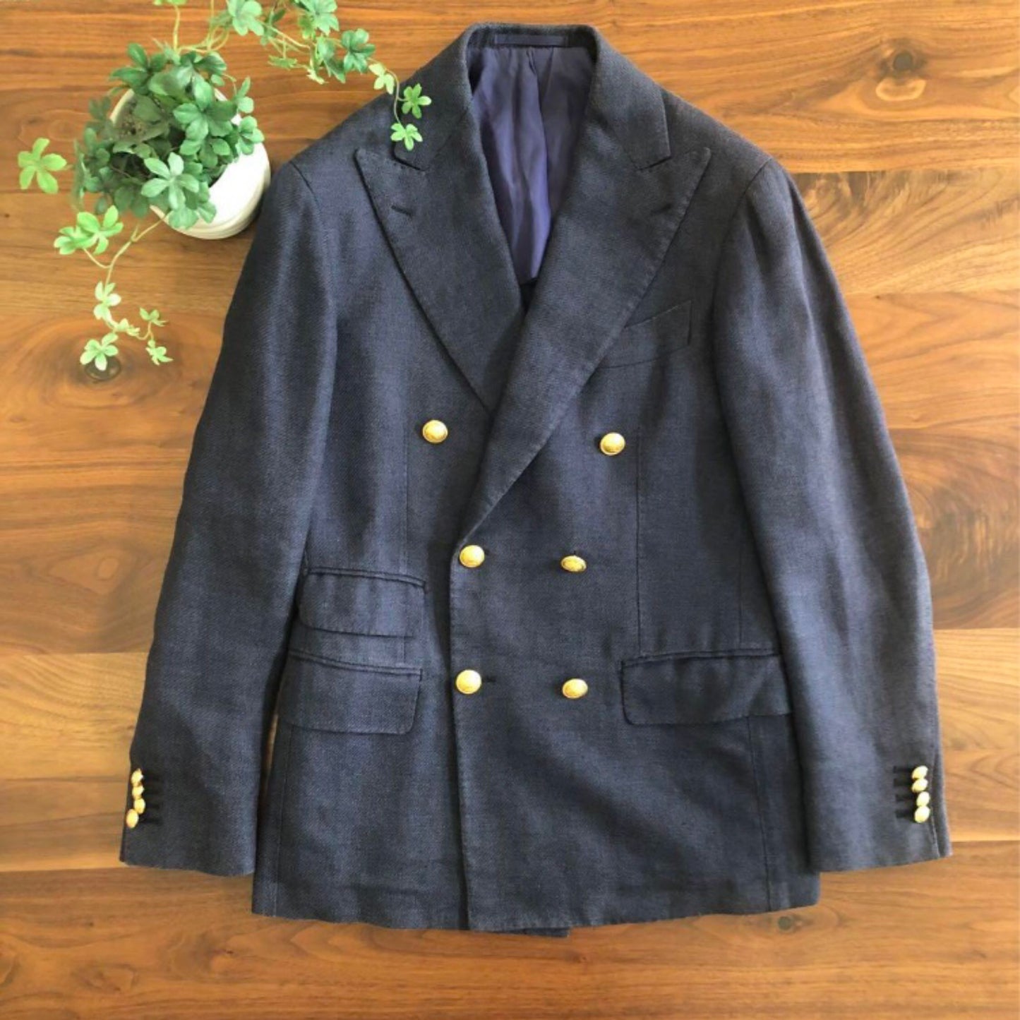 Brilla per il gusto金ボタンネイビージャケット44