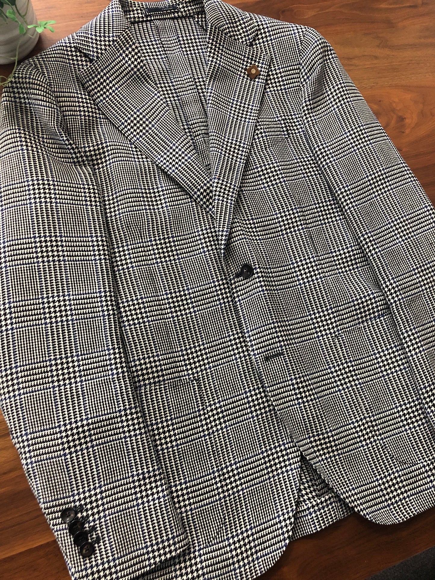 LARDINIラルディーニグレンチェックジャケット50