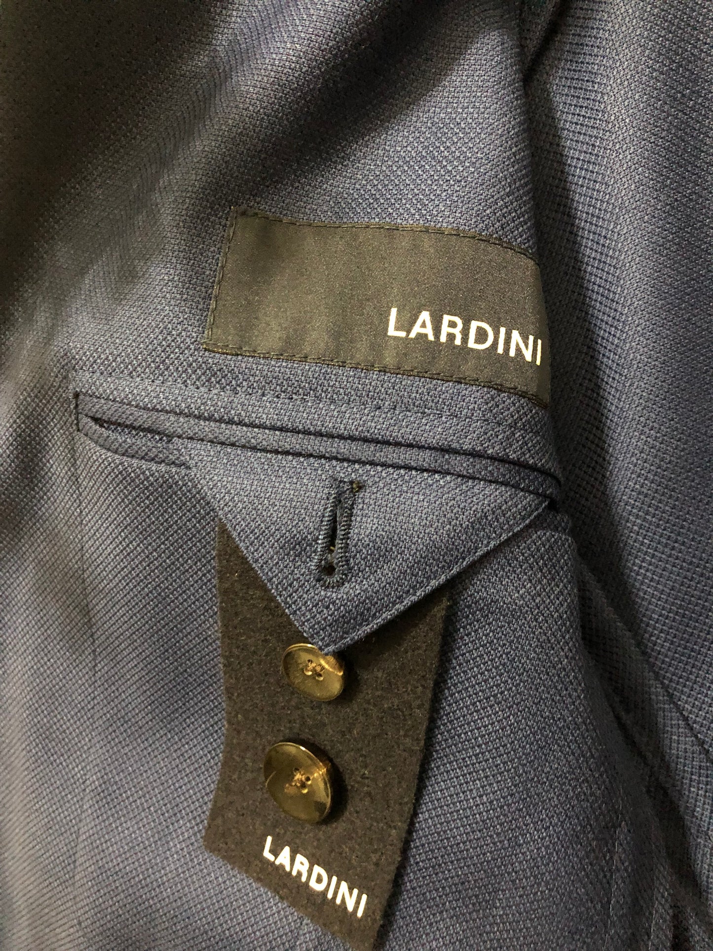 LARDINIラルディーニブルーホップサックジャケット44