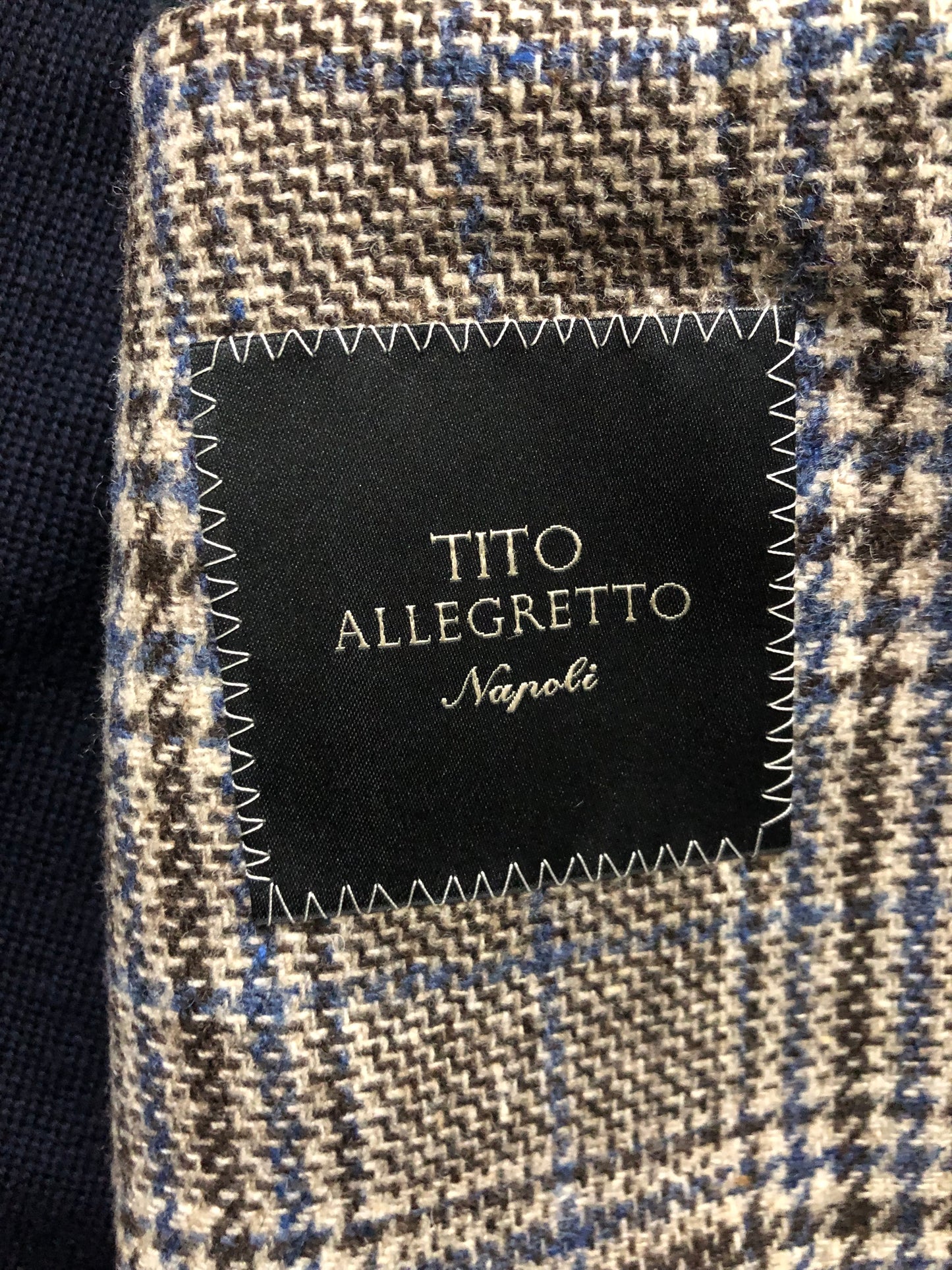 TITO ALLEGRETTOウィンドウペンジャケット48ティット