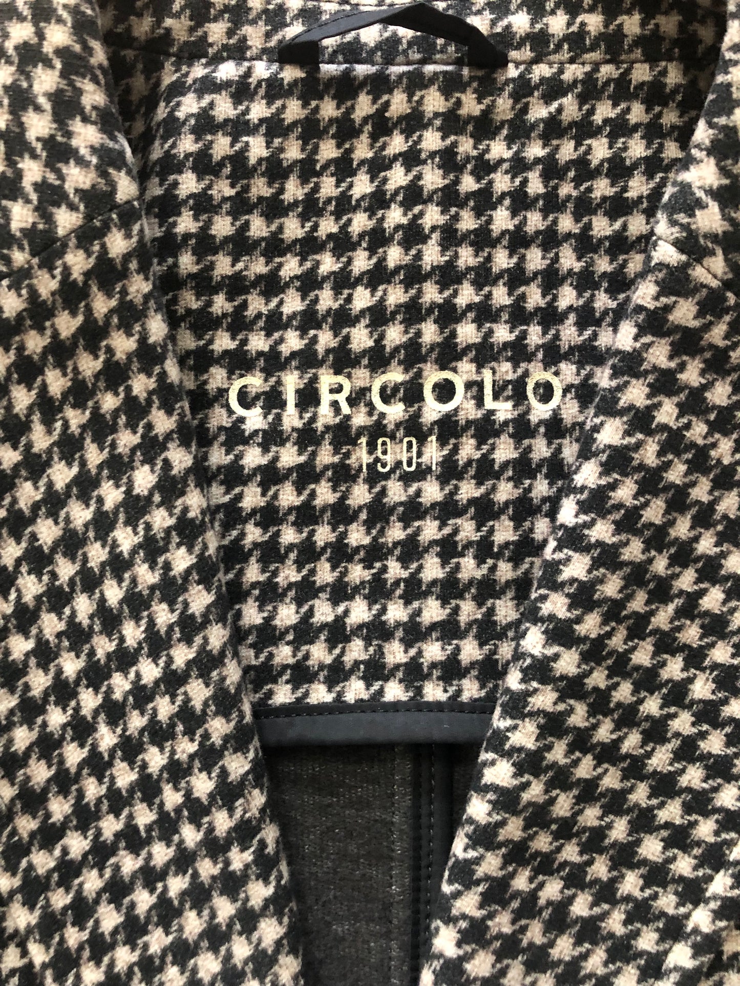 CIRCORO1901チルコロハンドトゥース千鳥格子ジャケット48