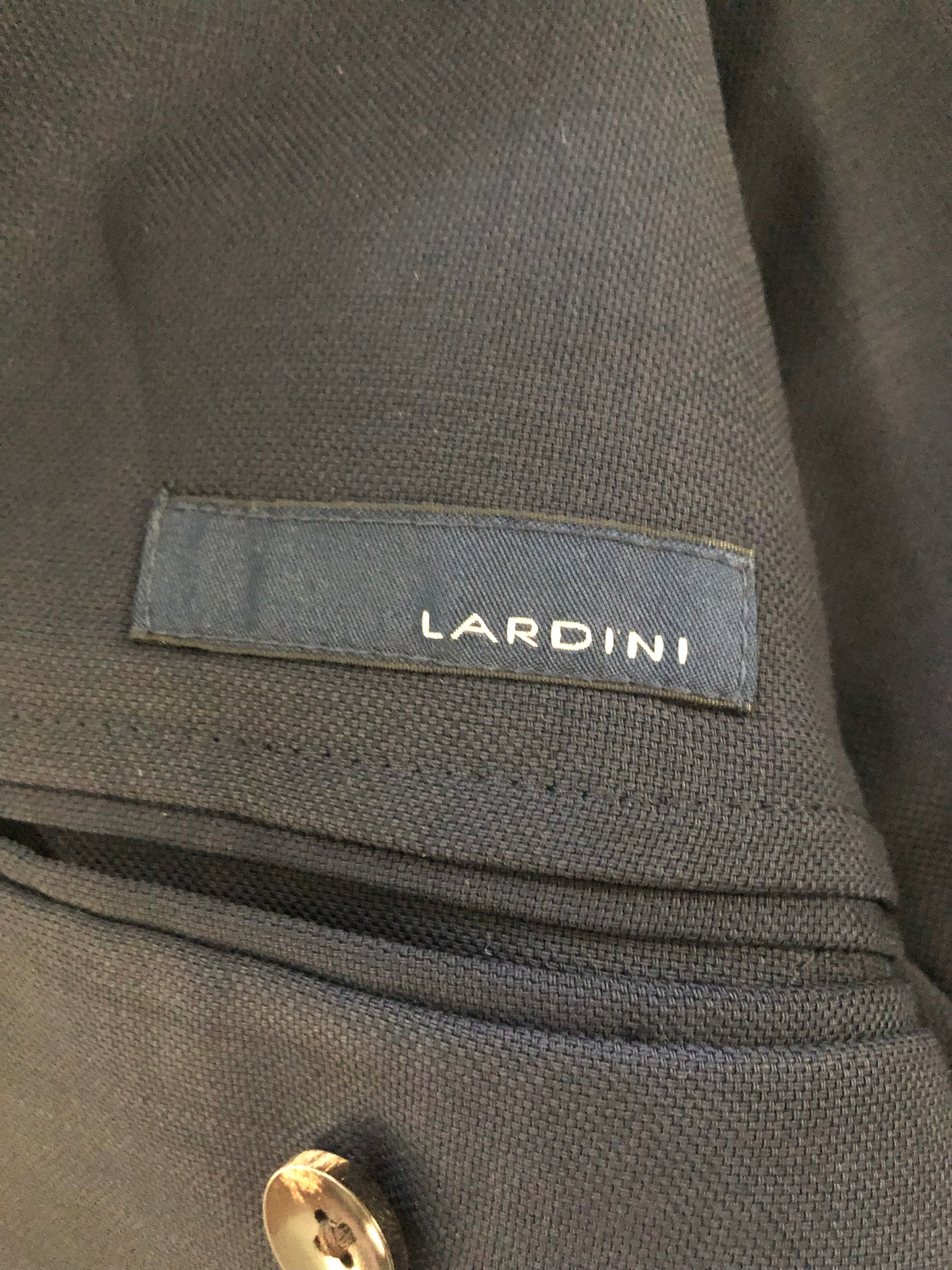 LARDINIラルディーニネイビーホップサックジャケットネイビー46