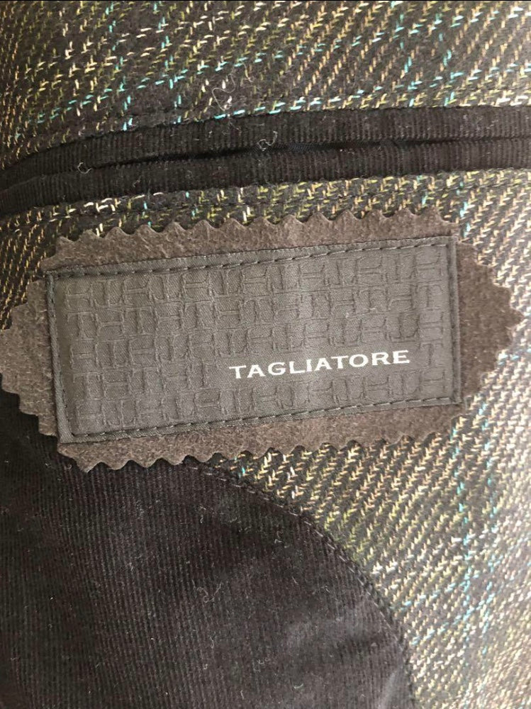 TAGIATOREタリアトーレブラウン&グリーンジャケット44