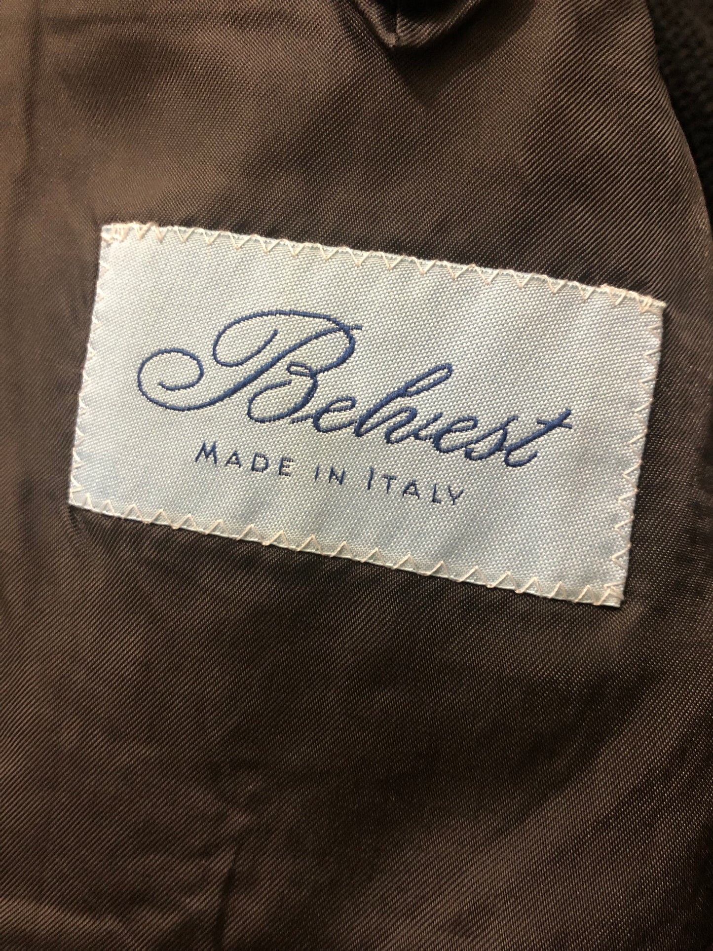 Belvestベルベストブロックチェックジャケット48