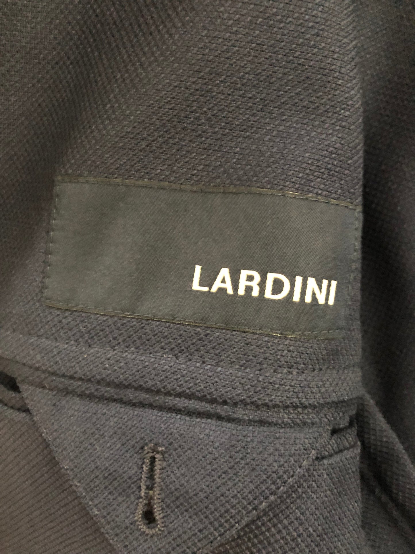 LARDINIラルディーニネイビーホップサックジャケット48