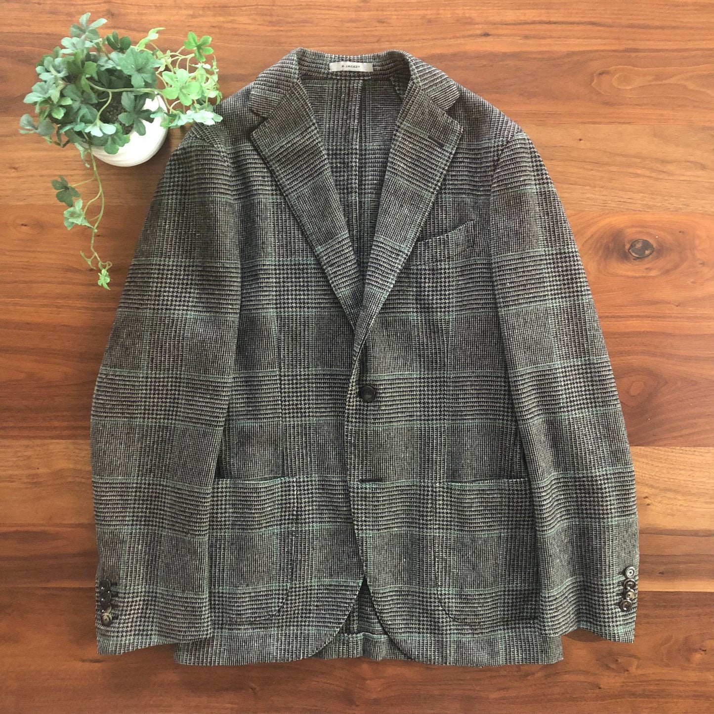 BOGLIOLIボリオリK.Jacketケージャケットグレンチェック44