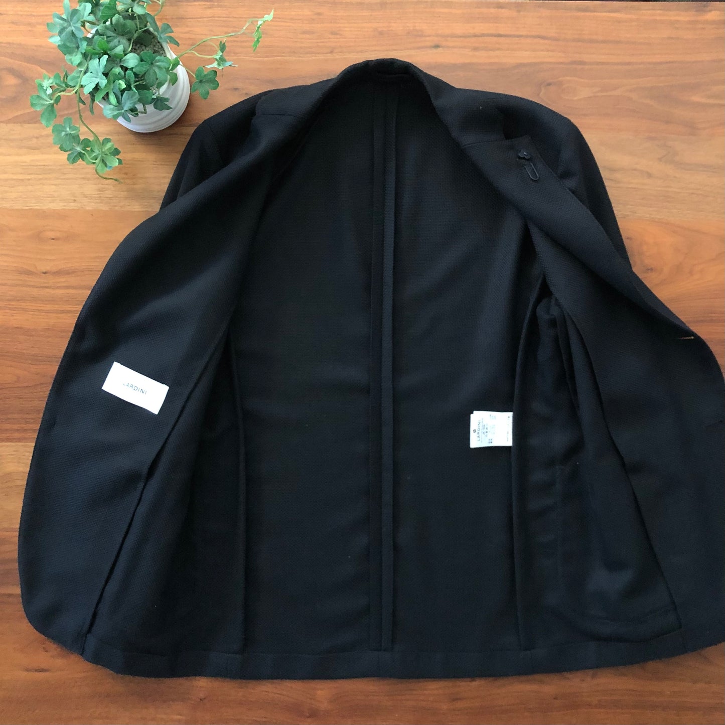 LARDINIラルディーニブラックホップサックジャケット50