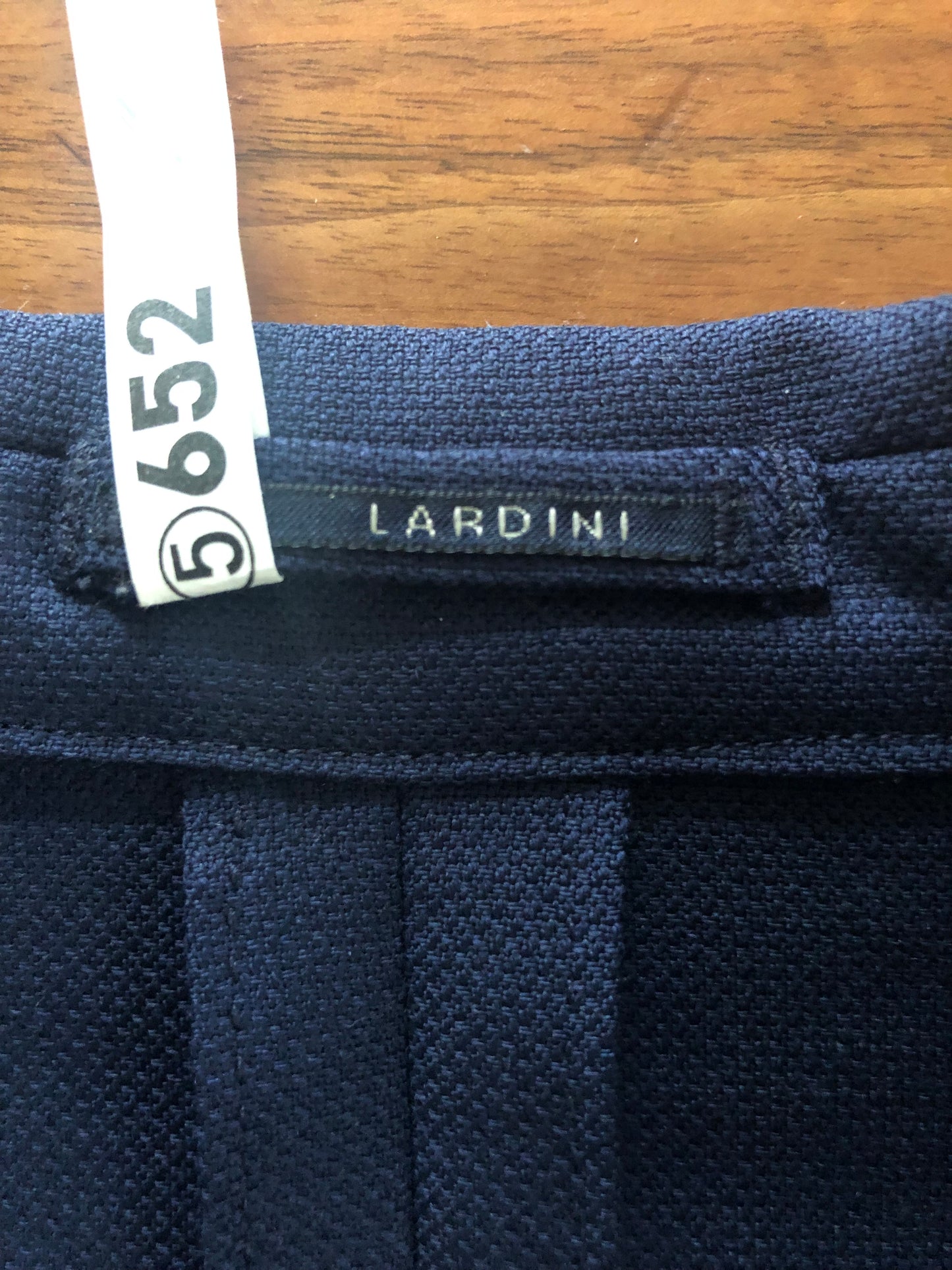 LARDINIラルディーニネイビーホップサックジャケット48