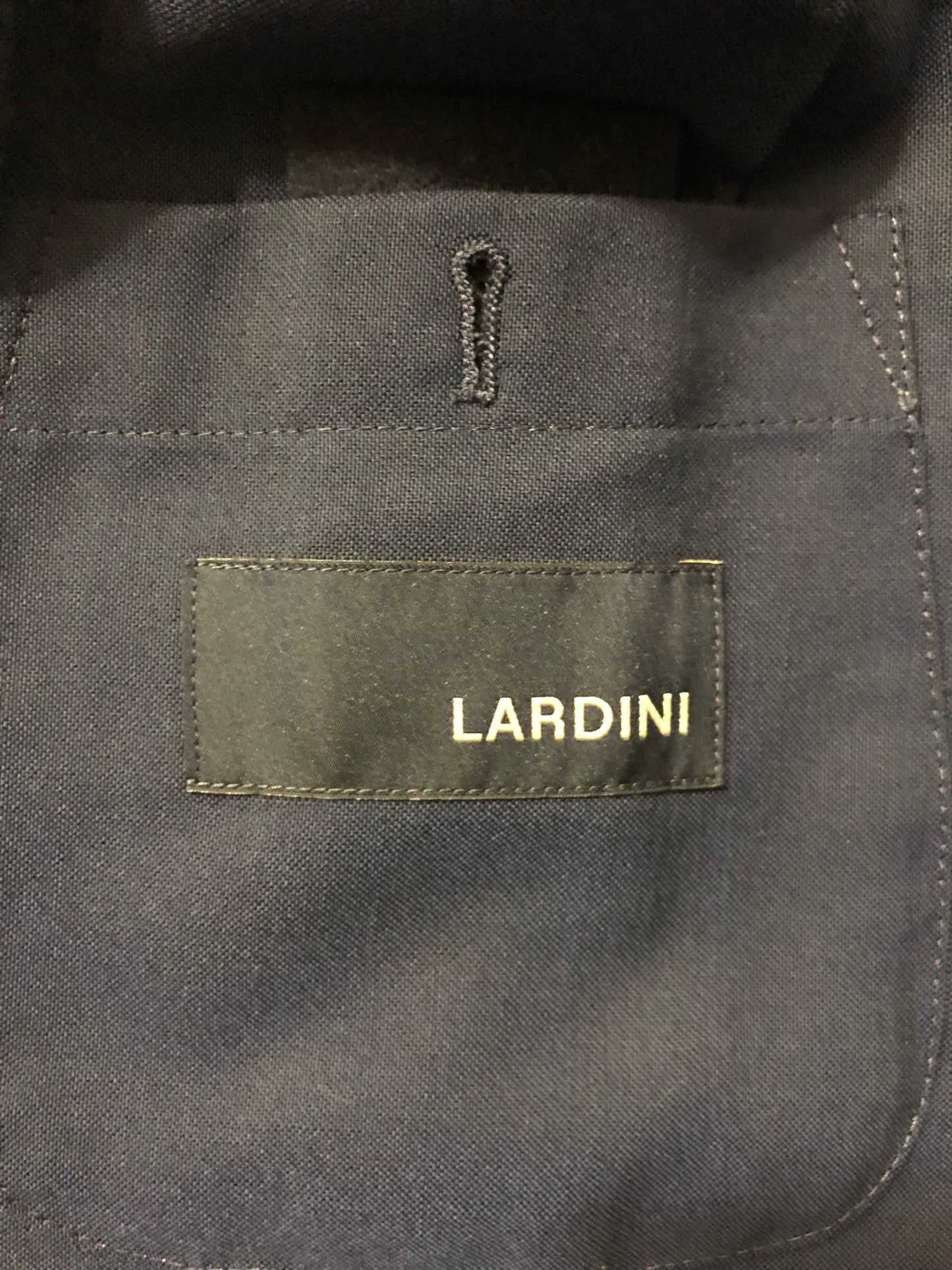 LARDINIラルディーニホップサックダブルネイビージャケット48