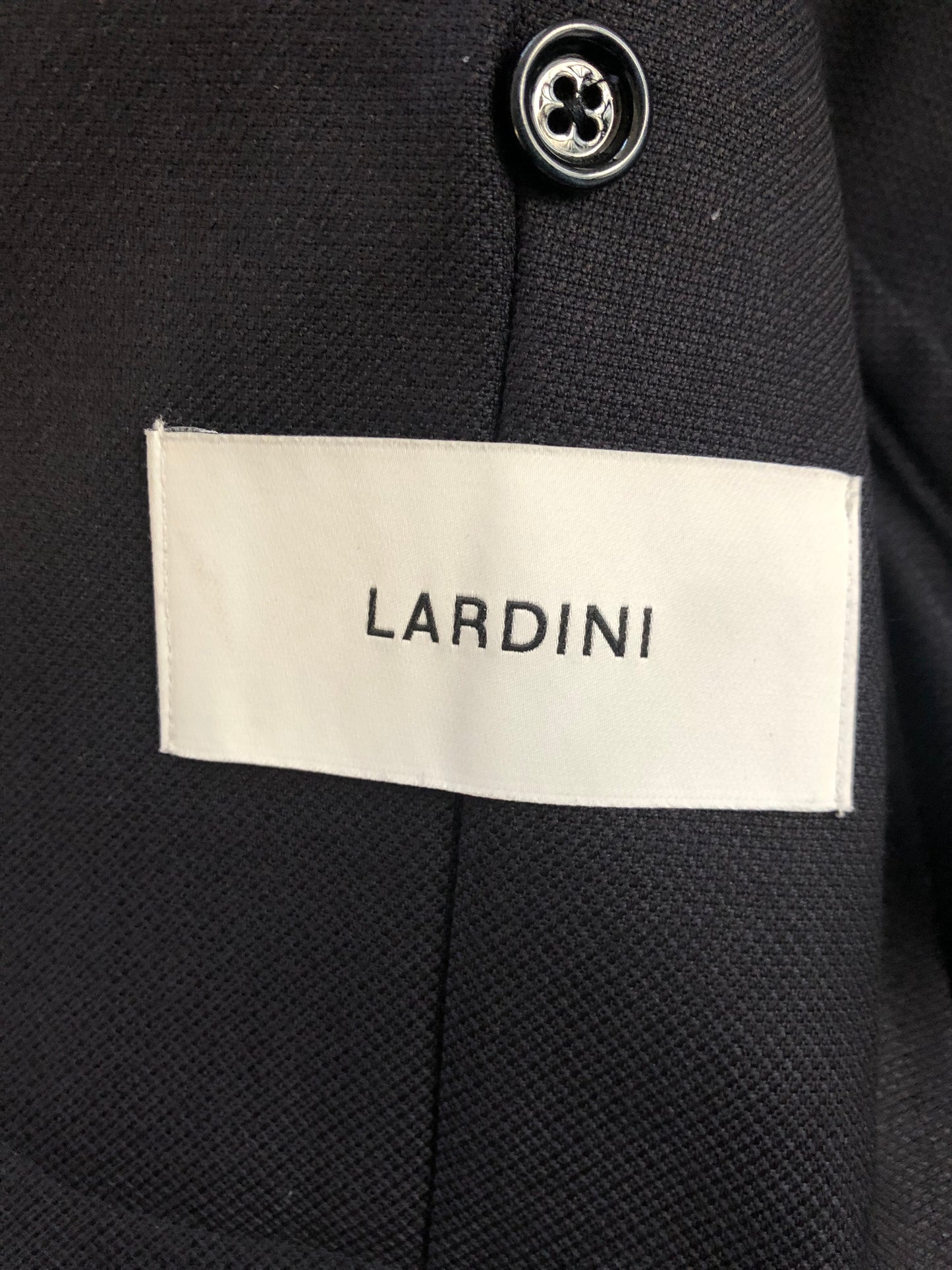 LARDINIラルディーニネイビーホップサックジャケット48