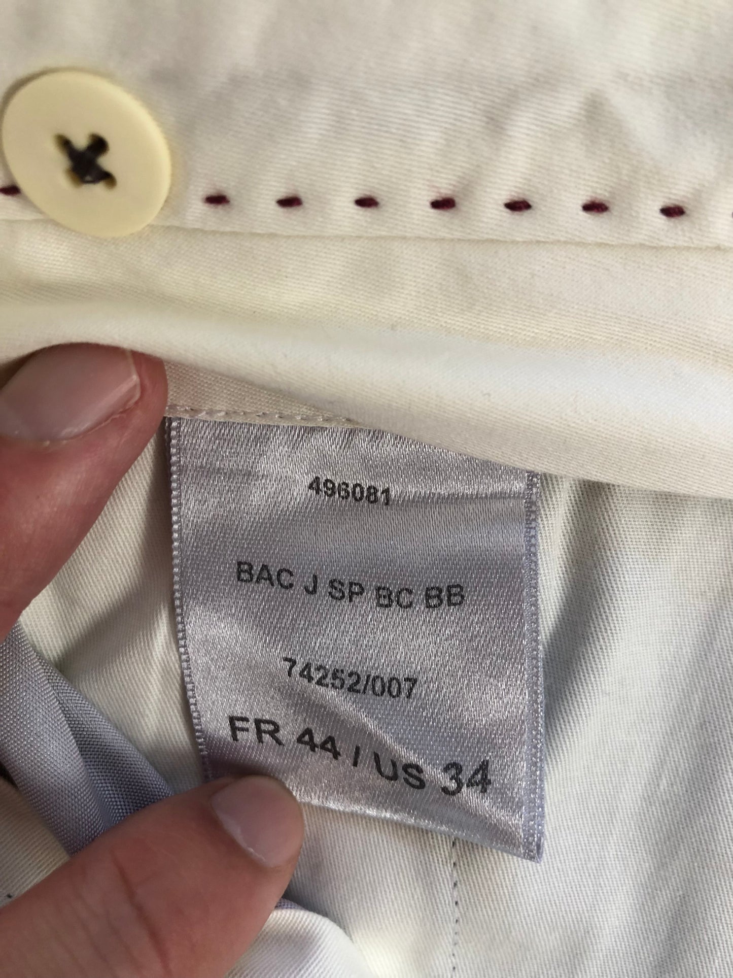 BERNARD ZINSベルナールザンスグレースラックス344BAC