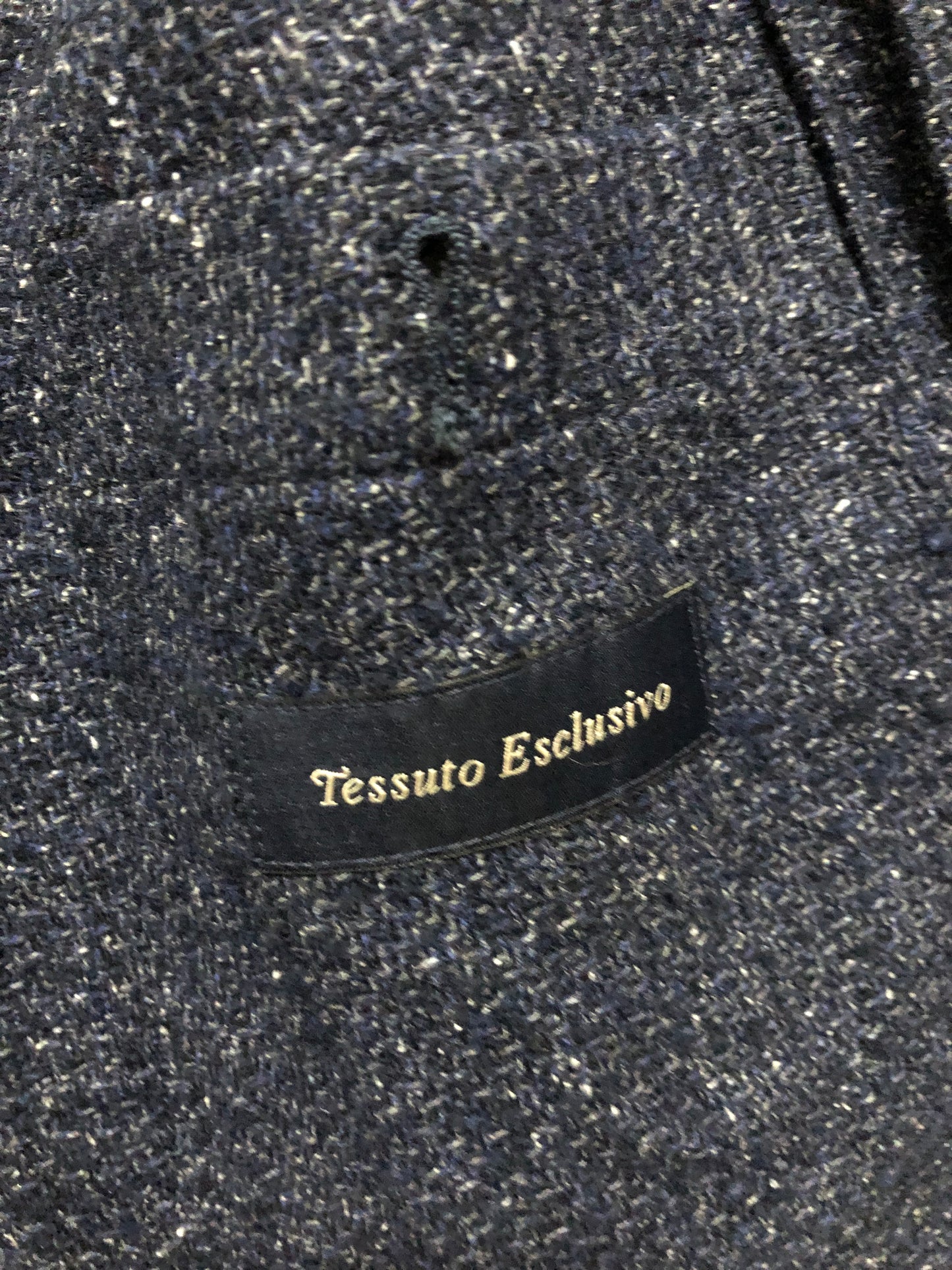 【春夏】LARDINIラルディーニカシミア混ネイビージャケット50