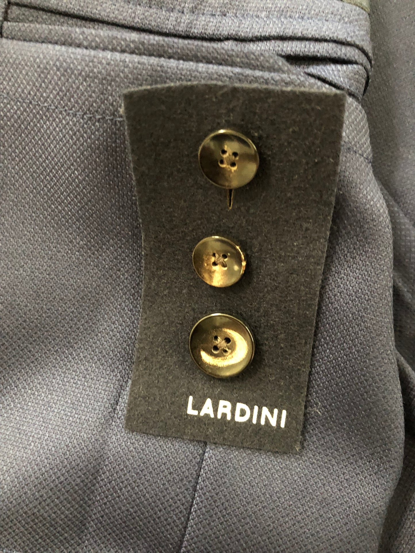 LARDINIラルディーニネイビーホップサックジャケット44