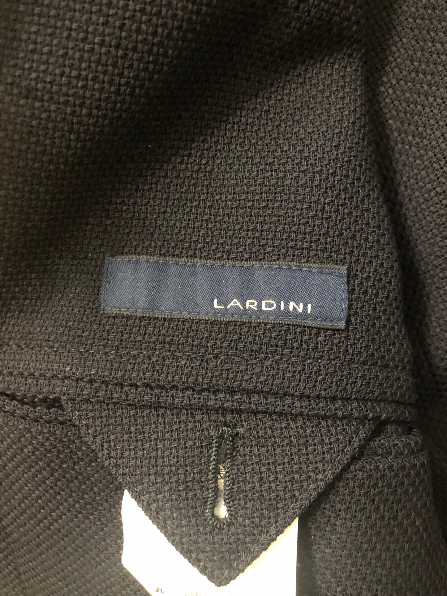 LARDINIラルディーニネイビーホップサックジャケット46