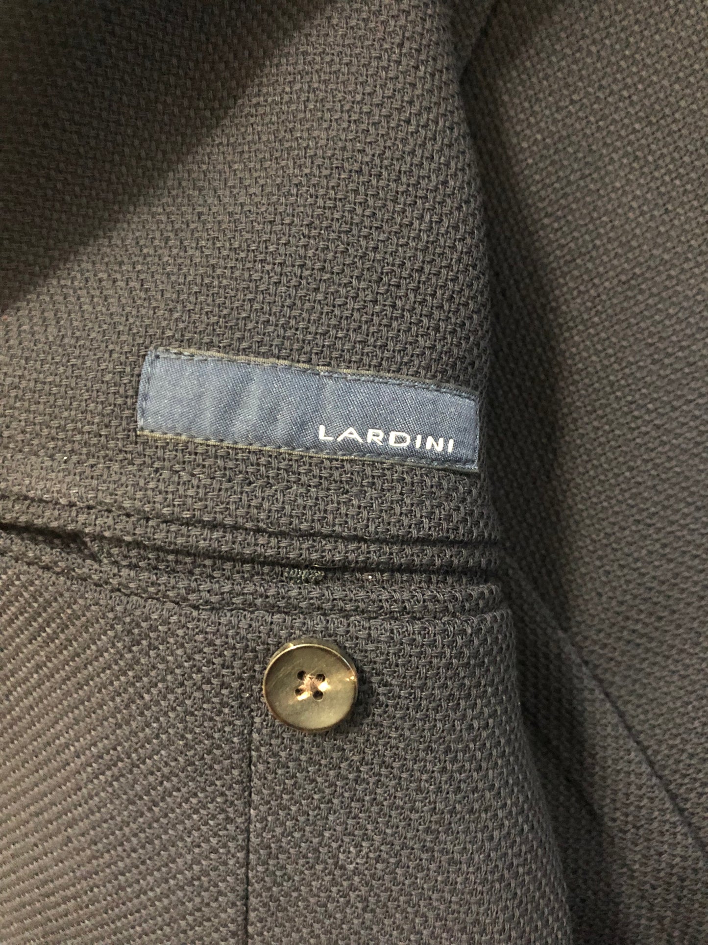 LARDINIラルディーニホップサックジャケット46ネイビー