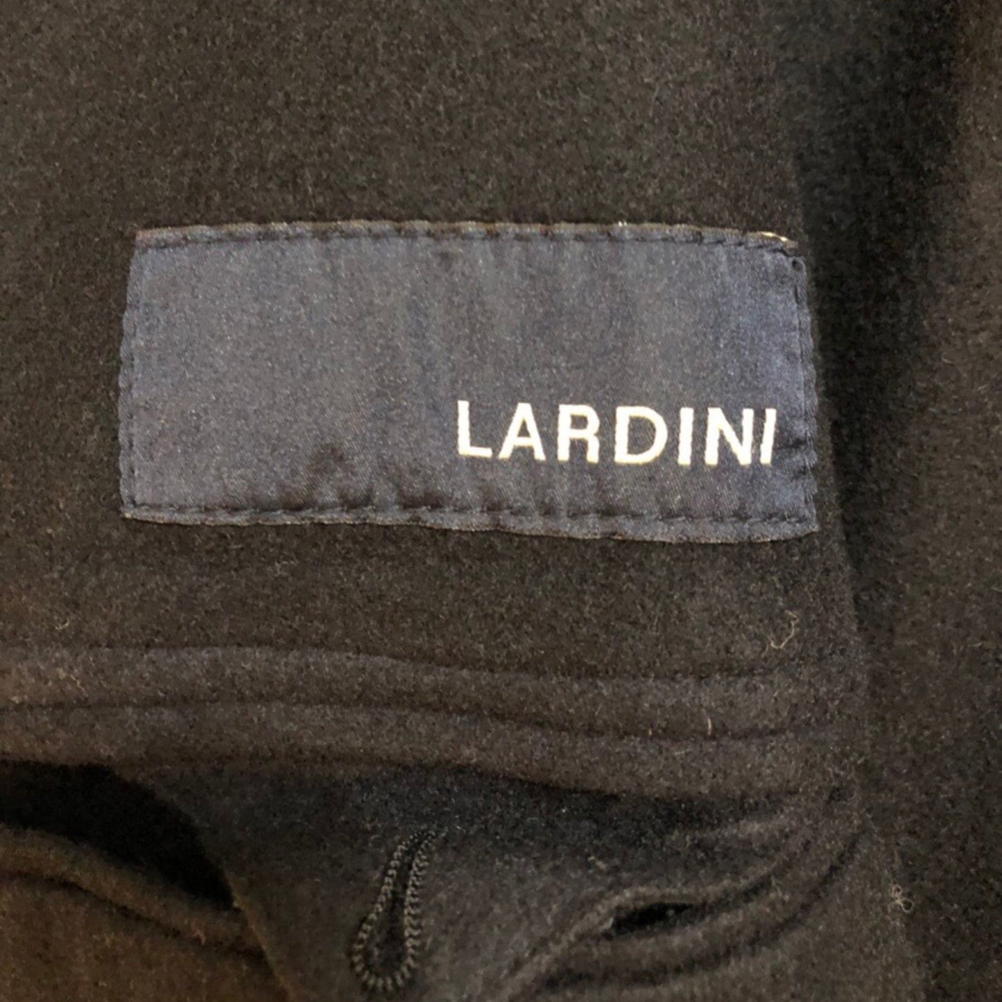【超美品】LARDINIラルディーニカシミア100%ネイビーダブルジャケット44
