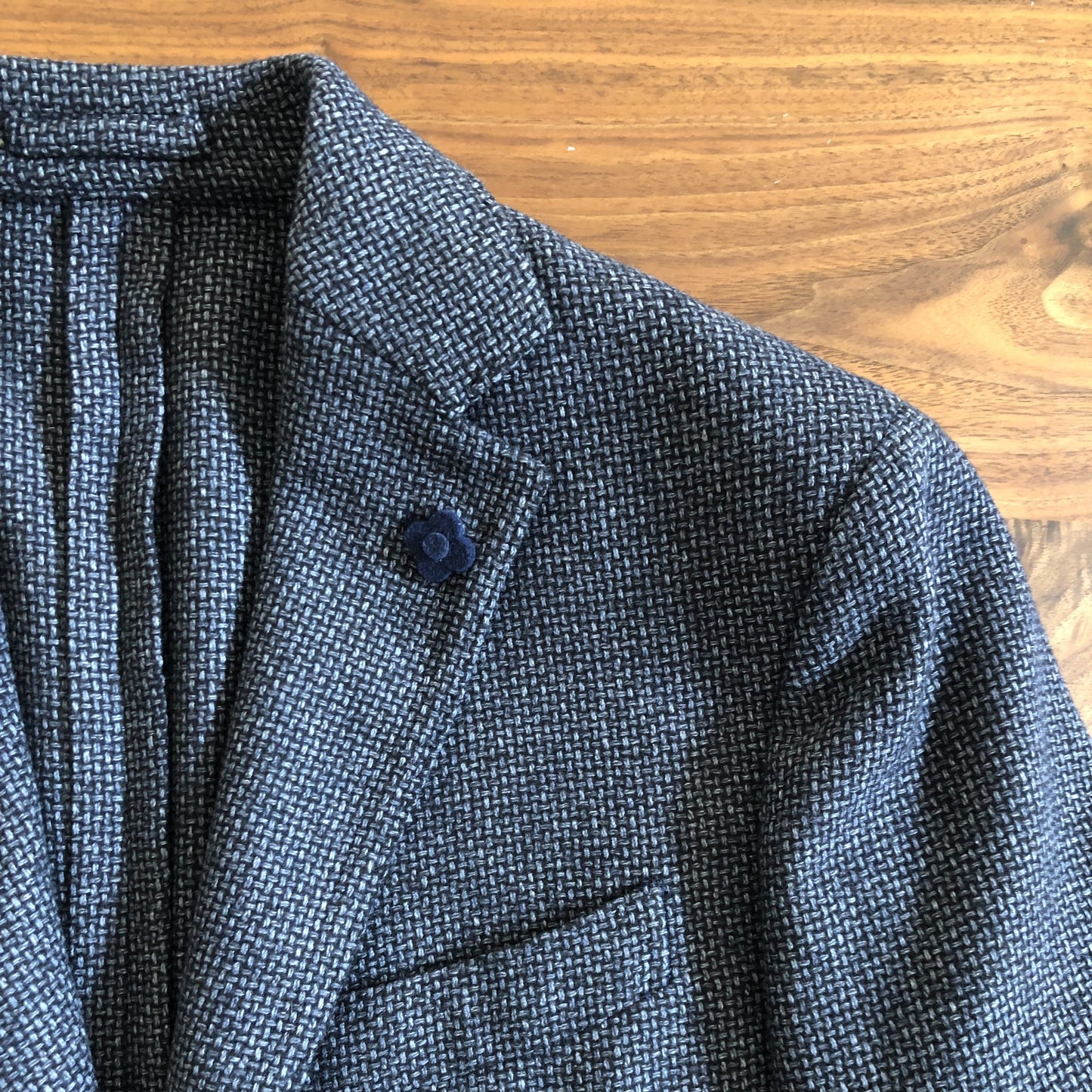 LARDINIラルディーニグレーネイビージャケット50完売品
