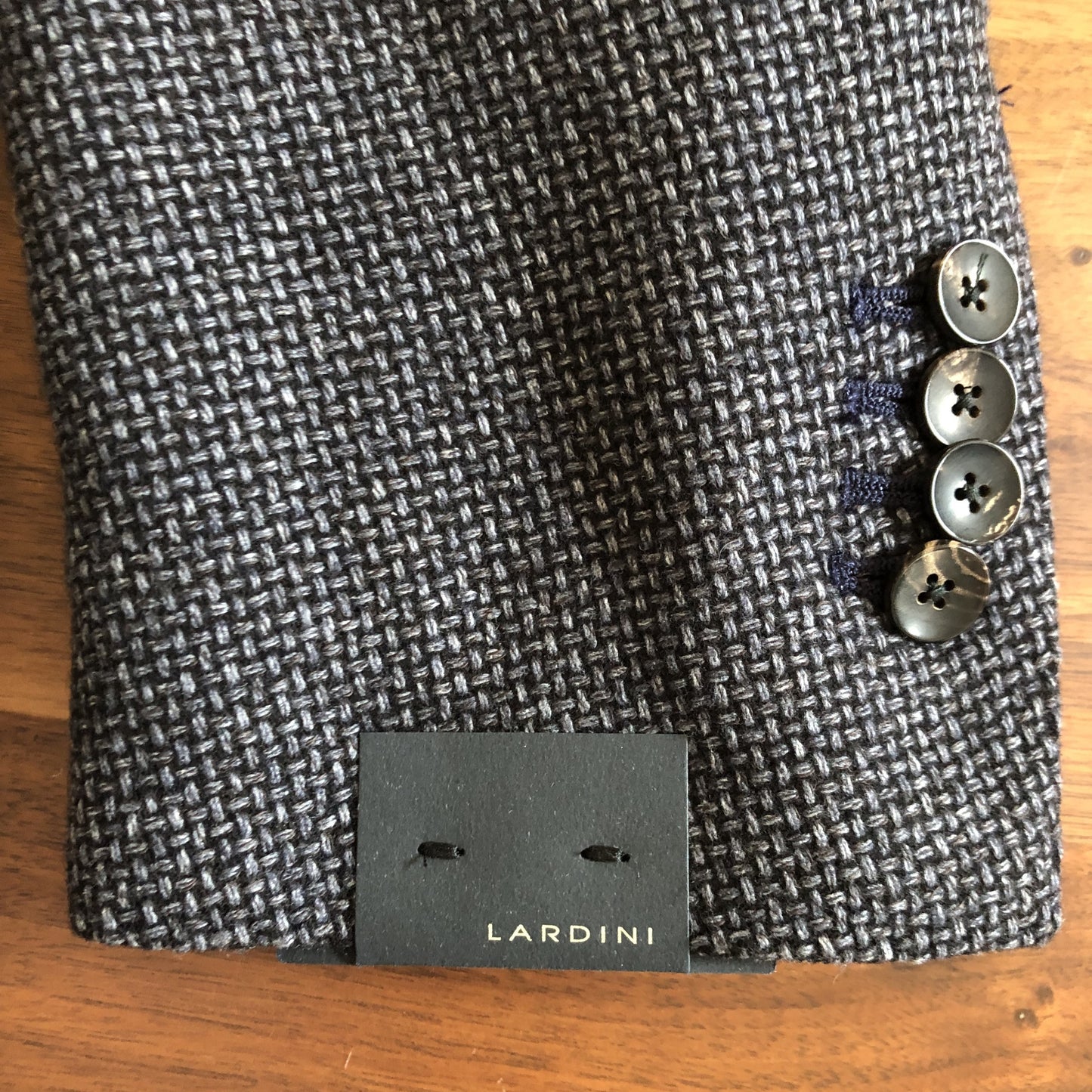 LARDINIラルディーニグレーネイビージャケット50完売品