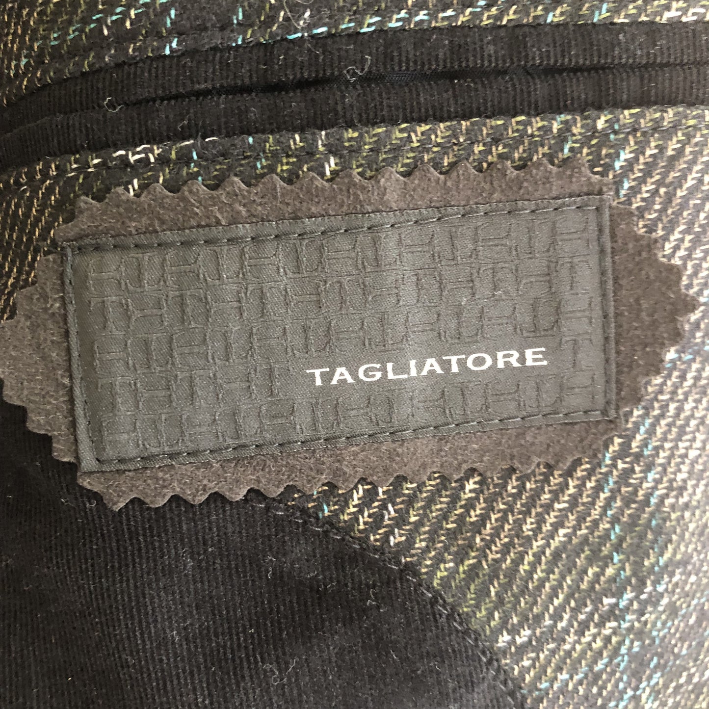 TAGLIATOREタリアトーレブラウン&グリーンジャケット50