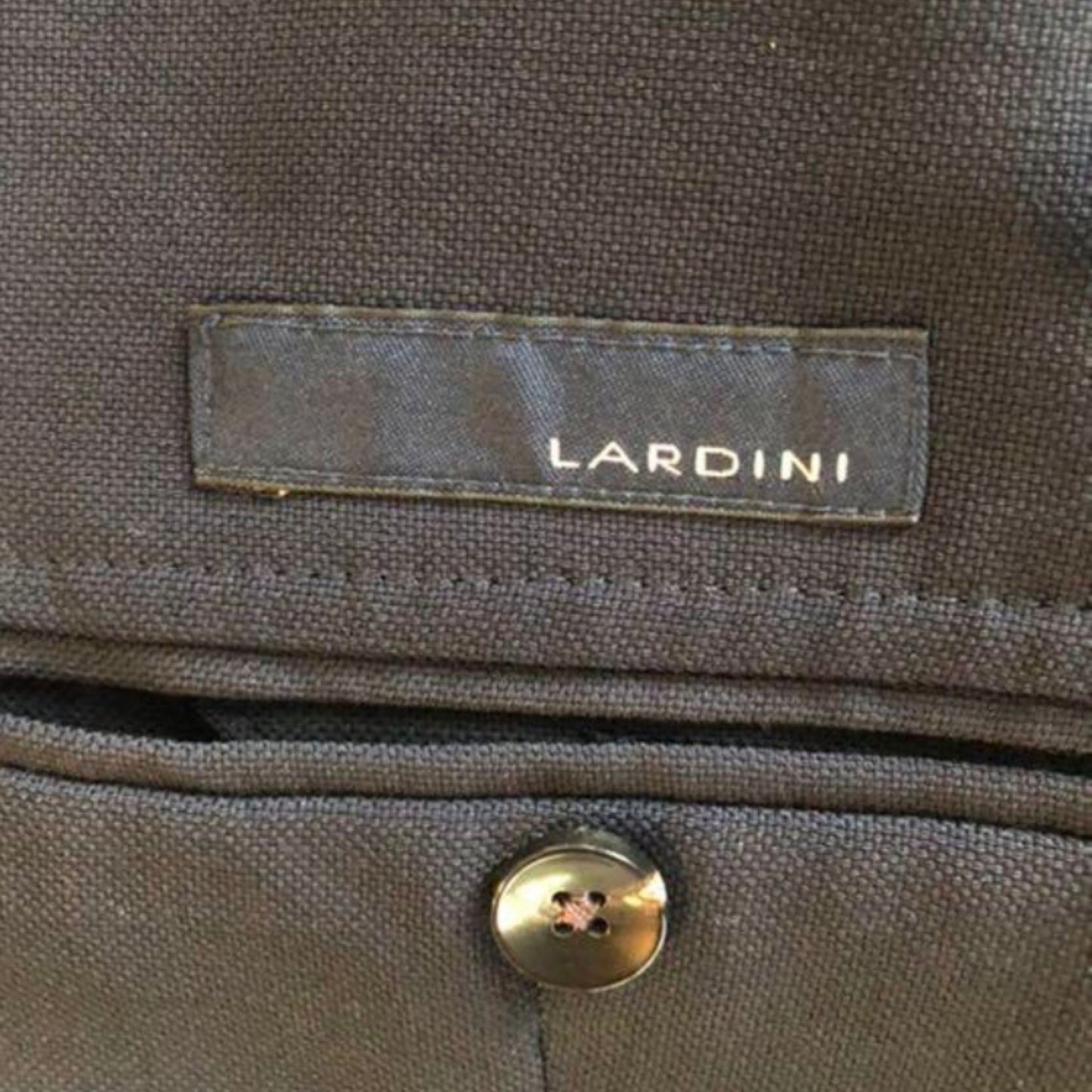 LARDINIラルディーニネイビーホップサックジャケット50