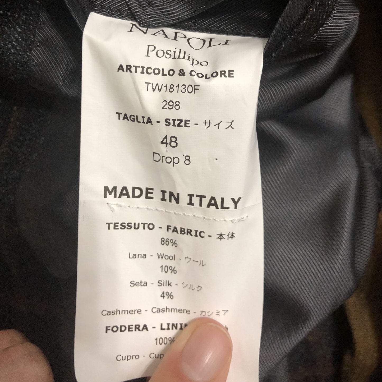 De Petrilloデペトリロウィンドウペーンジャケット48