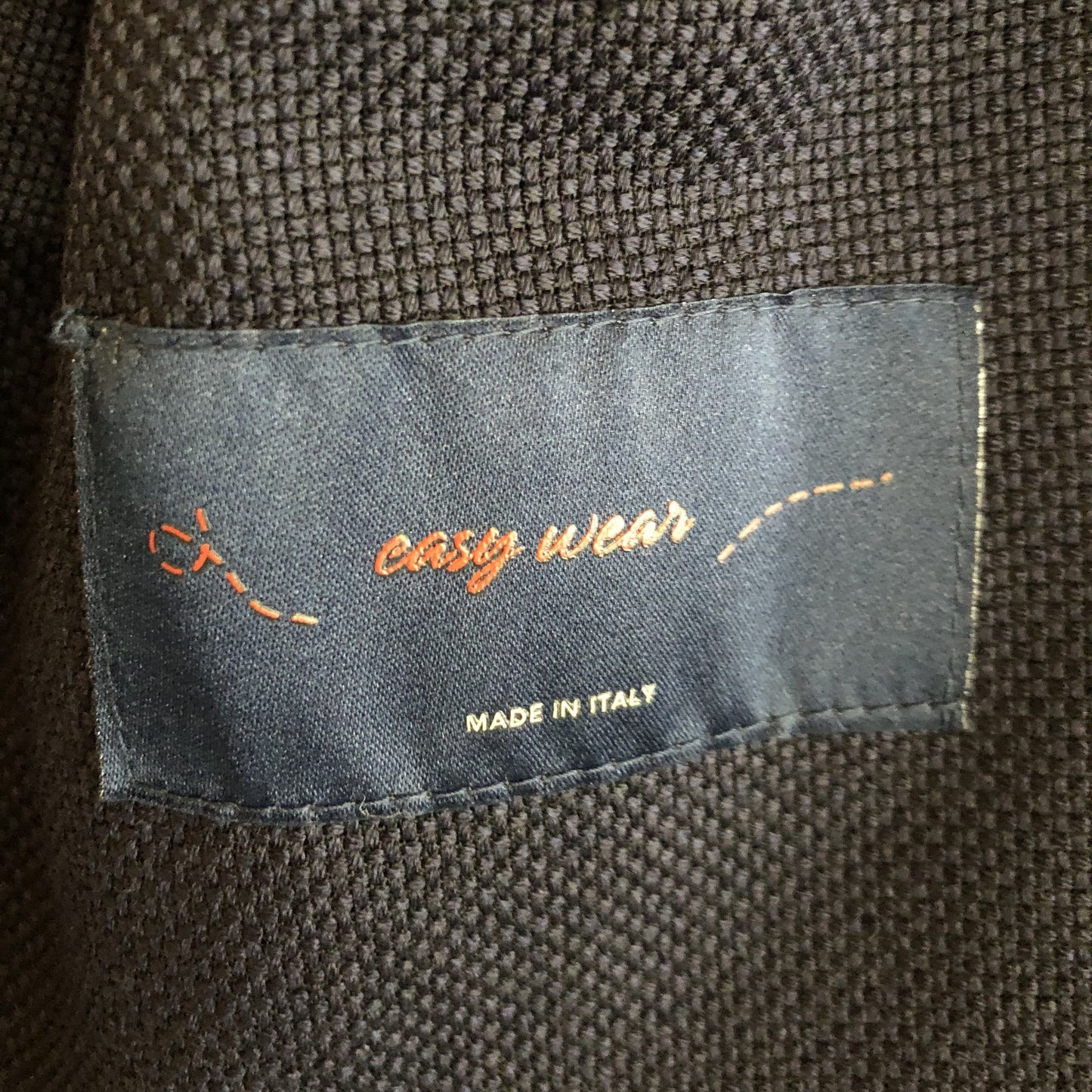 【超美品】LARDINIラルディーニeasy wearネイビージャケット48