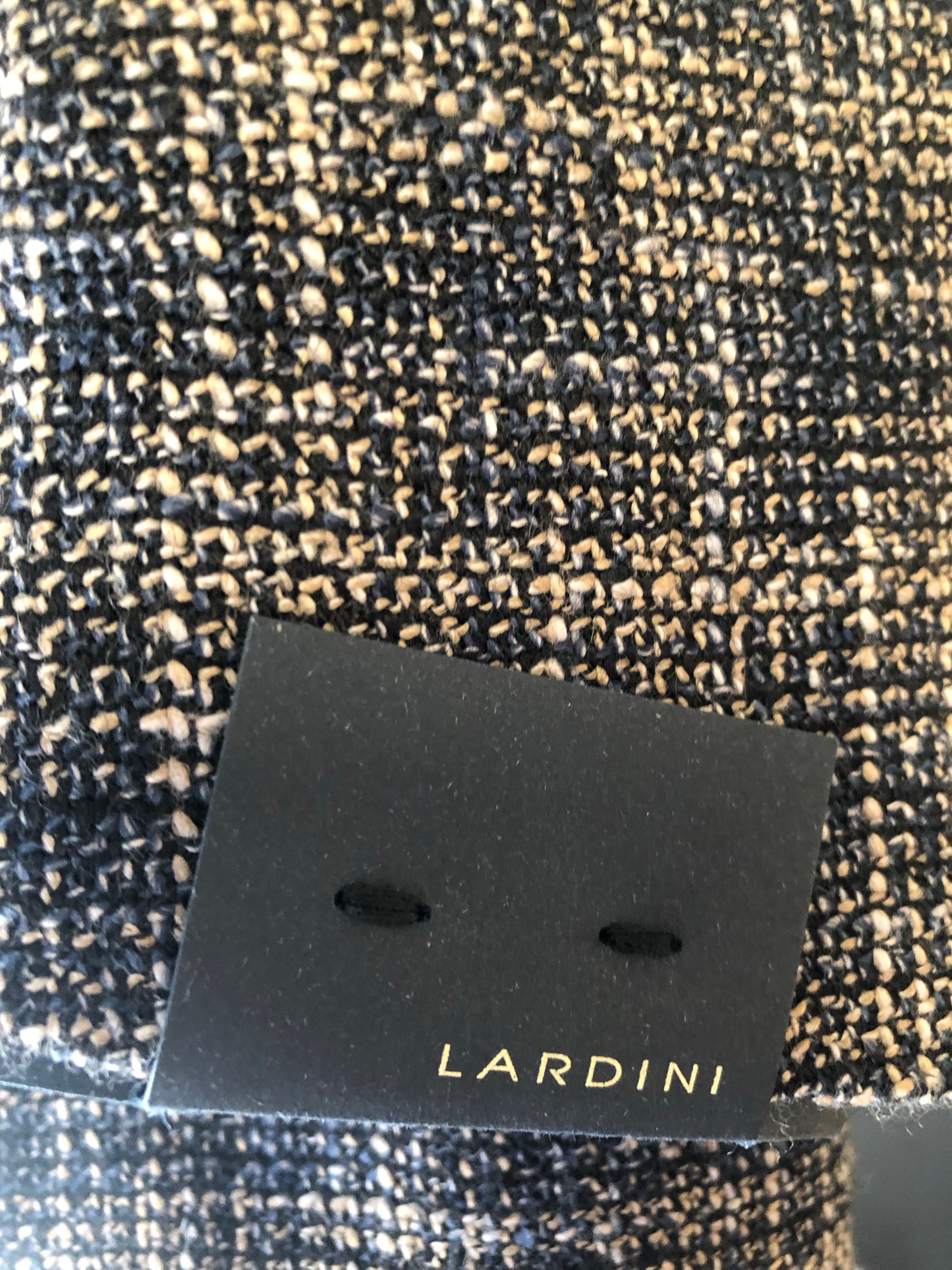 LARDINIラルディーニモザイクチェックジャケット46