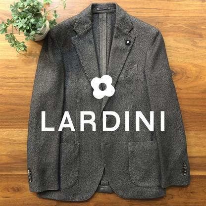 LARDINIラルディーニシルクカシミアグレージャケット50