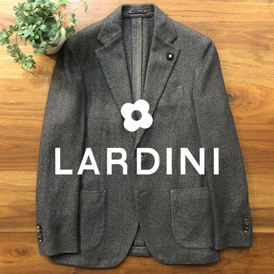 LARDINIラルディーニシルクカシミアグレージャケット50