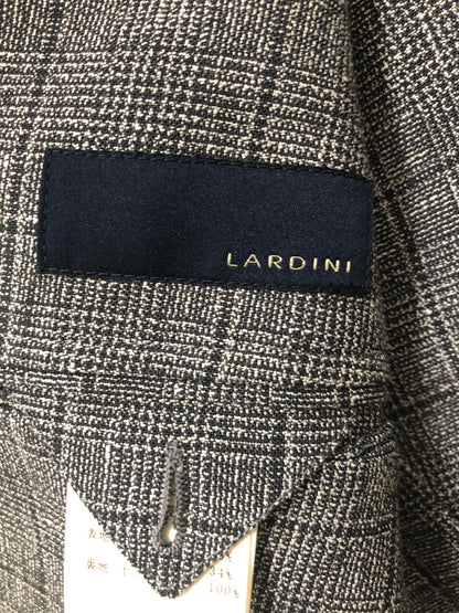 LARDINIラルディーニグレンチェックジャケットグレー48