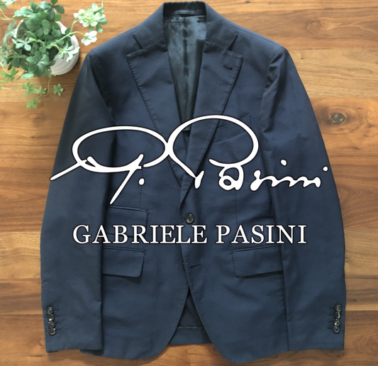 Gabriele Pasiniガブリエレパジーニネイビージャケット48