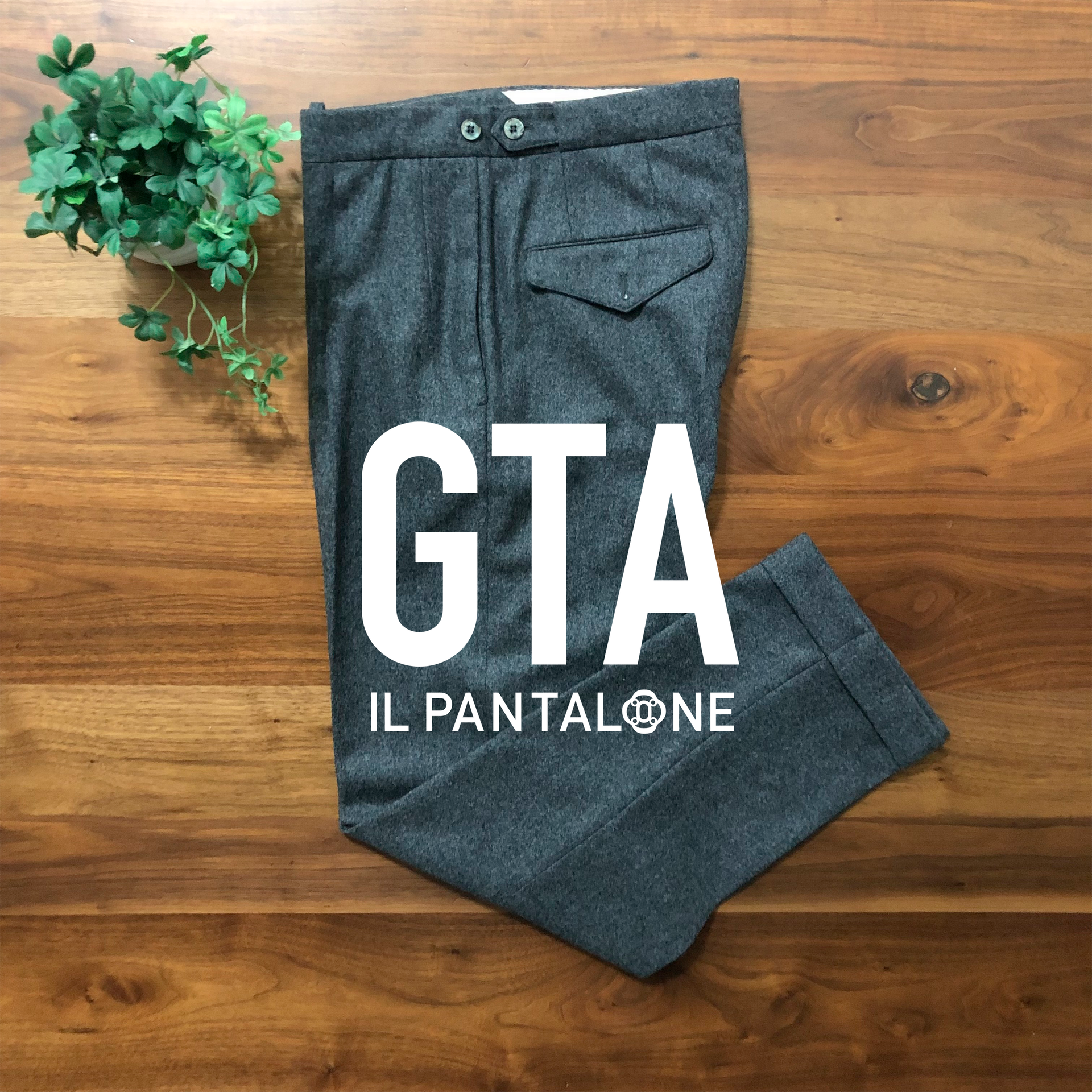 GTA ジーティーアー IL PANTALONE ダークグレー GTA ジーティーアー IL PANTALONE ダークグレー