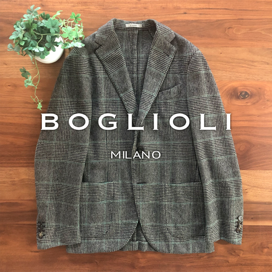 BOGLIOLIボリオリK.Jacketケージャケットグレンチェック44