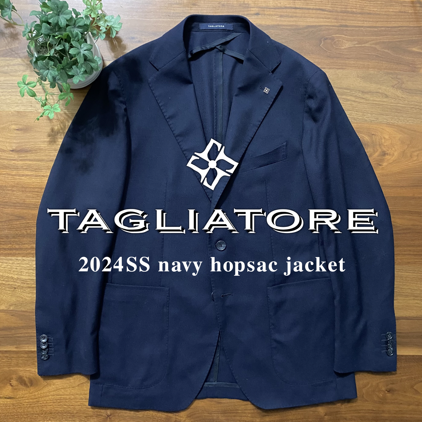 TAGLIATOREタリアトーレモンテカルロネイビージャケット48