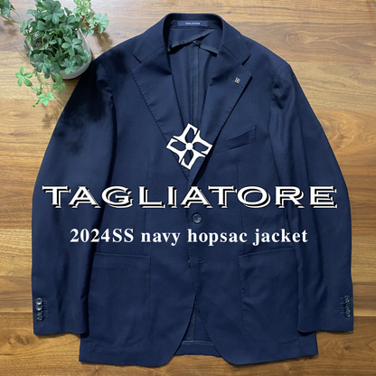 TAGLIATOREタリアトーレモンテカルロネイビージャケット48