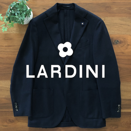 LARDINIラルディーニネイビーホップサップジャケット44