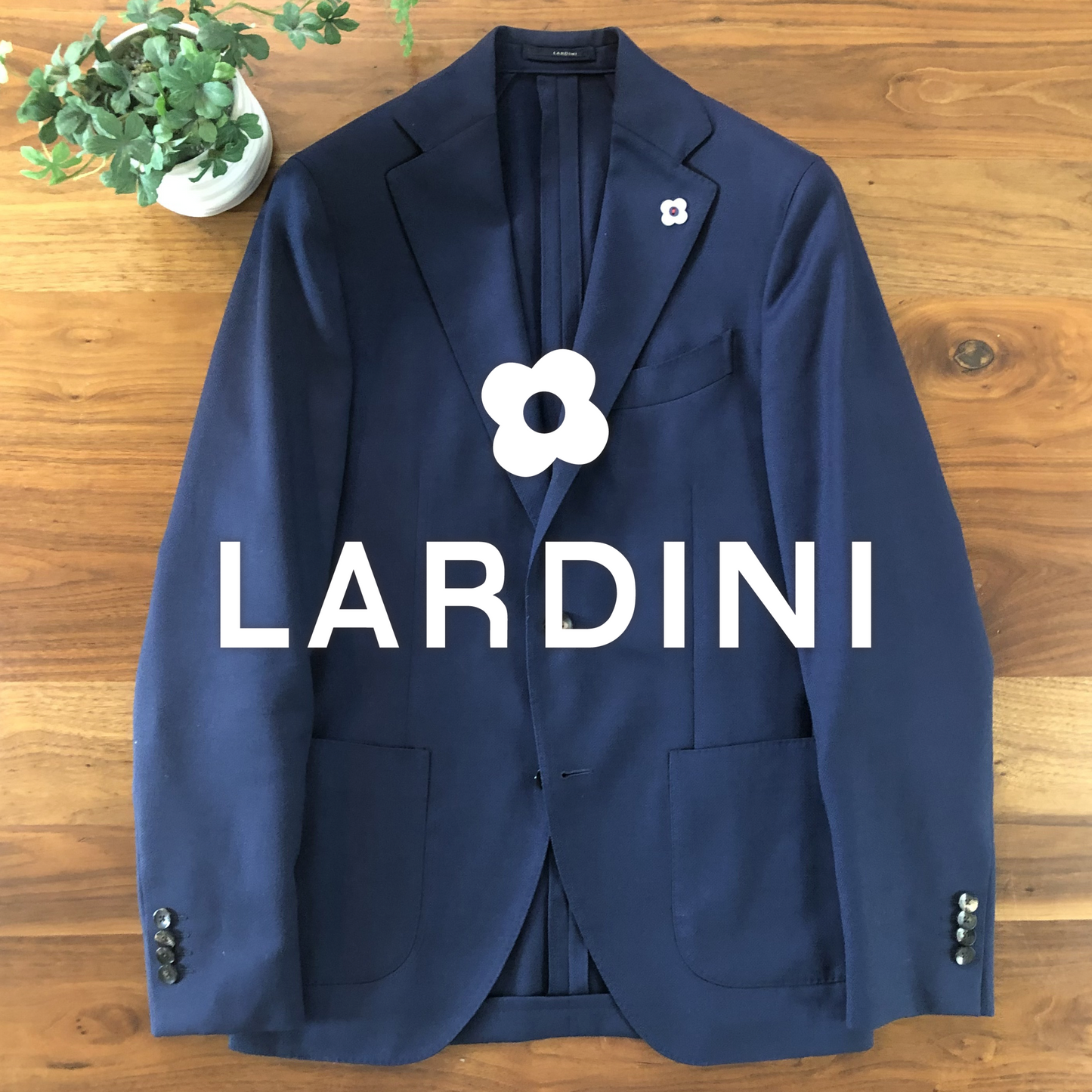 LARDINIラルディーニホップサックジャケットネイビー44