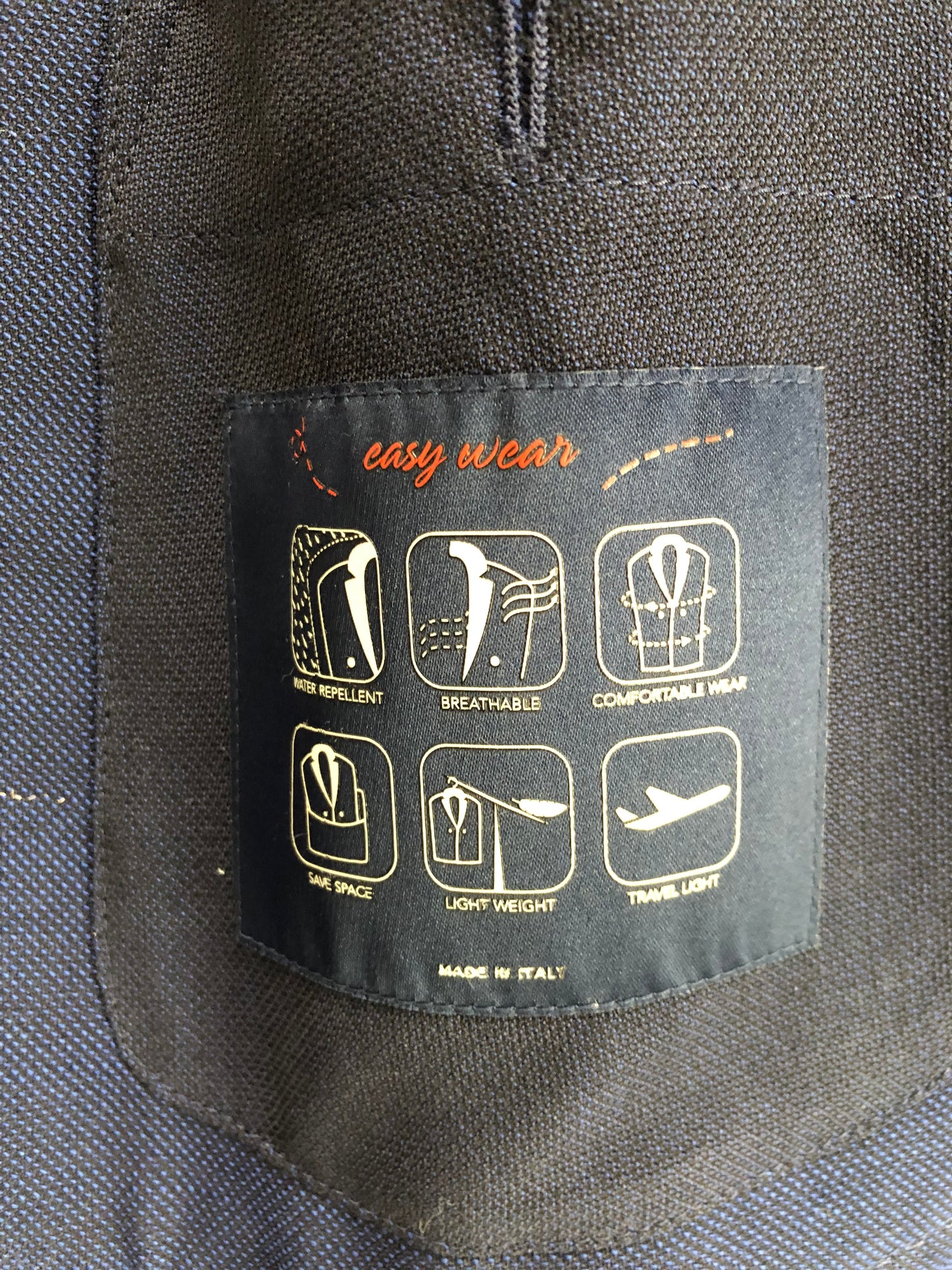 LARDINIラルディーニeasy wearネイビージャケット50