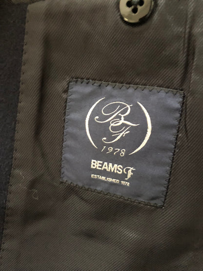 BEAMS FビームスエフネイビーフランネルジャケットLoro piana