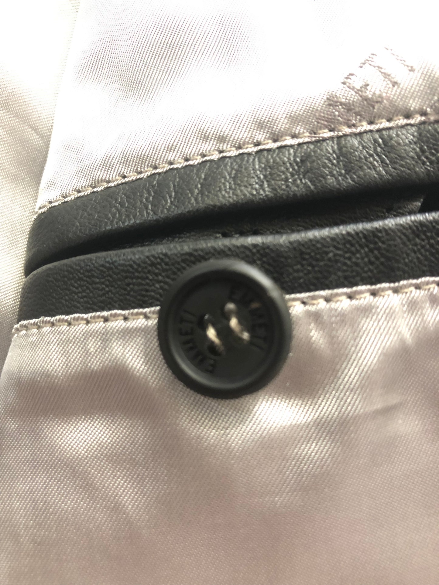 EMMETIエンメティダブルライダースレザージャケット50ブラック