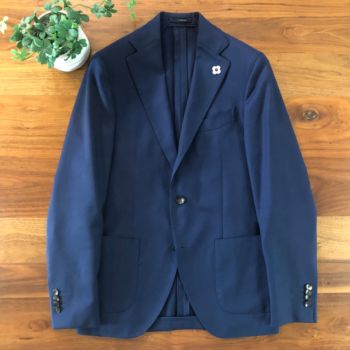 LARDINIラルディーニホップサックジャケットネイビー44