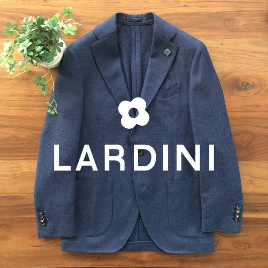 LARDINIラルディーニホップサックジャケット46ブルー