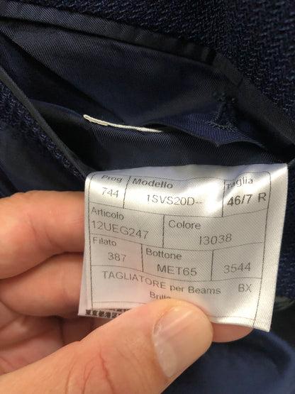 TAGLIATOREタリアトーレ金ボタンダブルジャケット46ネイビー