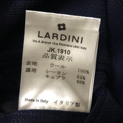 LARDINIラルディーニホップサックジャケット44ネイビー最新ロゴ