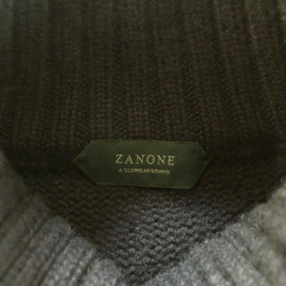 ZANONEザノーネKYOTOキョートカシミア100%ネイビー46