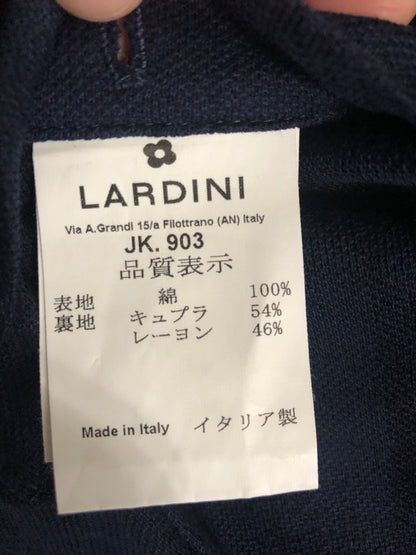 LARDINIラルディーニヘンリーボーンネイビージャケット46